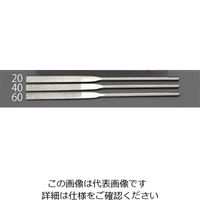 エスコ 140mm/#600 ダイヤモンドやすり(精密・平) EA826NF-60 1セット(2本)（直送品）