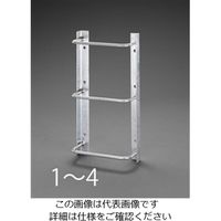 エスコ 350x 700mm/3段 タラップ(スチール製) EA951SC-2 1個（直送品）