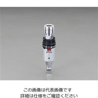 エスコ 0.3ー0.9MPa 手元減圧弁(カプラー付) EA140CS-57 1個（直送品）