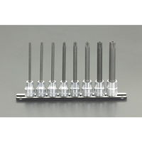 エスコ（esco） sqロングビットソケットセット 1セット