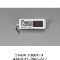 エスコ ー40~99.9°C ソーラー式温度計 EA728EF-4A 1セット(2個)（直送品）