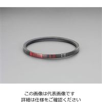 エスコ B 48 高負荷伝動ベルト(レッドVベルト) EA967BR-48 1セット(3本)（直送品）