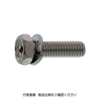 ファスニング J クロメート 鉄（+）六角アプセット P＝2（SW組込） 5 X 20 100001020050020002 1箱（400個）（直送品）