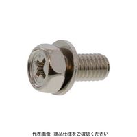 ファスニング J ニッケル 黄銅（+）六角アプセットI＝1（ISO W組込） 5 X 10 100101110050010005 1箱（700個）（直送品）