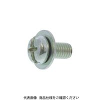 ファスニング J クロメート 鉄（+）（ー）ナベ P＝1（JIS W組込） 5 X 12 100002010050012002 1箱（600個）（直送品）