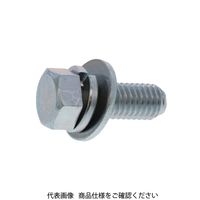 ファスニング J クロメート 鉄 小形六角トリーマ P＝3（SW+JIS W組込） 8 X 35 110000530080035002（直送品）