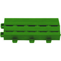 ミヅシマ工業 ミヅシマ クロスラインマットエース 中フチー グリーン 420-0330 1個 445-3379（直送品）