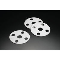 フロンケミカル フッ素樹脂(PTFE)フランジパッキン JISー10K25A NR2120-004 1枚 440-4939（直送品）