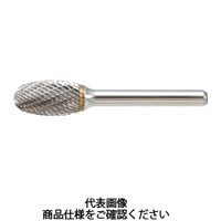 トラスコ中山 TRUSCO 超硬バー タマゴ型 Φ19X刃長25X軸6 シングルカット TB6C190S 1本 436-5151（直送品）