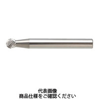 トラスコ中山 TRUSCO 超硬バー 球型 Φ3X刃長2.5X軸6 シングルカット TB8C030S 1本 436-5402（直送品）