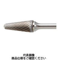 トラスコ中山 TRUSCO 超硬バー テーパー型 Φ6X刃長16X軸6 ロング シングルカット TB7C060SL150 1本 436-5224（直送品）