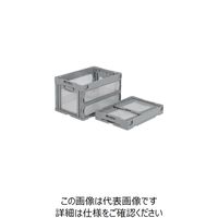 三甲 サンコー 折りたたみコンテナー 559010 マドコンO―50B ライトグレー SKO-O-50B-GLL 1個 432-2959（直送品）