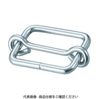 トラスコ中山 TRUSCO ゴムロープ用金具 バックル 30mm用 10個入り TGR-30KB 1パック(10個) 445-7129（直送品）