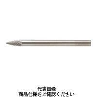 トラスコ中山 TRUSCO 超硬バー トンガリ型 Φ3X刃長12.7X軸3 ダブルカット TB4A032 1本 436-4368（直送品）