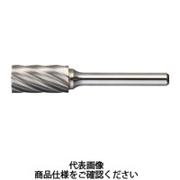 トラスコ中山 TRUSCO 超硬バー 円筒型 Φ16X刃長25X軸6 アルミカット TA1C160 1本 436-3221（直送品）