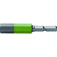 アネックスツール アネックス 六角レンチカラービット1本組 対辺10×65 ACHX-1065 1本 434-2348（直送品）