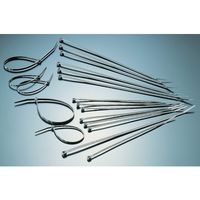 トラスコ中山 ＴＲＵＳＣＯ　ケーブルタイ幅2.5mm×250mm最大結束Φ80耐候性 TRCV-250SSW 1袋(100本) 450-6375