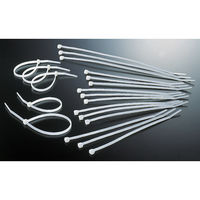 トラスコ中山 ケーブルタイ幅3.2mm×120mm最大結束φ27標 TRCV-120S 1袋(100本) 450-5859