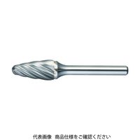 トラスコ中山 TRUSCO 超硬バー 砲弾型 Φ19X刃長32X軸6 アルミカット TA3C190 1本 436-3264（直送品）