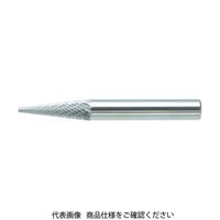 トラスコ中山 TRUSCO 超硬バー テーパー型 Φ6X刃長12.7X軸6 ダブルカット TB5C061 1本 436-4953（直送品）