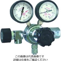 ヤマト産業 ヤマト ガス調整器 高圧用圧力調整器 YRー5061 窒素・空気 ストップバルブ付 YR-5061-R-11N01-2214 1個(1台)（直送品）