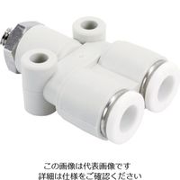CKD ニュージョイントステンレスタイプ(両口Y形チーズ) ZW-Y6-M5-P4 1個 441-2796（直送品）