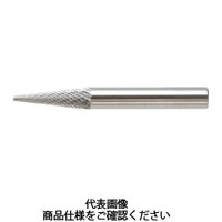 トラスコ中山 TRUSCO 超硬バー テーパー型 Φ6X刃長25X軸6 ダブルカット TB5C062 1本 436-4970（直送品）