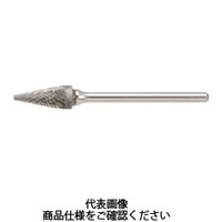 トラスコ中山 TRUSCO 超硬バー テーパー型 Φ5(16°)X刃長12.7X軸3 ダブル TB5B050 1本 436-4937（直送品）