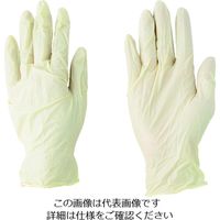 川西工業 川西 天然ゴム使いきり手袋 (100枚入) 2032-S 1箱(100枚) 433-8995（直送品）