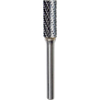 ニューレジストン NRS 超硬バー 円筒刃付dカット 刃径10×刃長25×軸径6×軸長45 ロー付 TCBT1602D-1 1本（直送品）