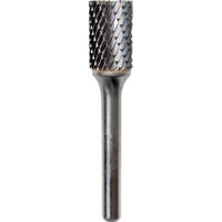 ニューレジストン NRS 超硬バー 円筒刃付dカット 刃径12×刃長19×軸径6×軸長46 ロー付 TCBT1702D 1本（直送品）