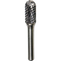 ニューレジストン NRS 超硬バー 砲弾dーmaxカット 刃径12×刃長25×軸径8×軸長45 ロー付 TCBTDX370-1-8 1本（直送品）