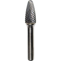 ニューレジストン NRS 超硬バー ツクシdカット 刃径12×刃長25×軸径8×軸長45 ロー付 TCBT9700D-8 1本（直送品）