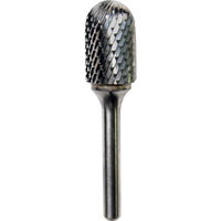 ニューレジストン NRS 超硬バー 砲弾dーmaxカット 刃径16×刃長25×軸径6×軸長45 ロー付 TCBTDX380-6 1本（直送品）