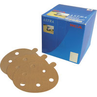 NCA アストラディスク(のり付タイプ穴有) 粒度#60 A 60 E2A-D 125X0 PSA V01 1セット(100枚)（直送品）