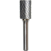 ニューレジストン NRS 超硬バー 円筒刃付dカット 刃径16×刃長25×軸径8×軸長45 ロー付 TCBT1802D 1本（直送品）