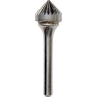 ニューレジストン NRS 超硬バー 90°sカット 刃径16×刃長8×軸径6×軸長49 ロー付 TCBT2800 1本 435-4486（直送品）