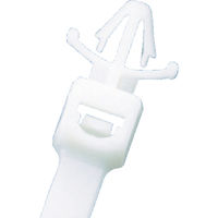 パンドウイット 押し込みタイプナイロン結束バンドナチュラル 幅4.8×長さ132(500本入) PLWP1SB-D 1袋(500本)（直送品）