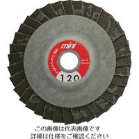 ニューレジストン NRS ミニタイプペーパー多羽根ホイール ミニRホイル 75×10 A120 MRW75A120 1セット(5枚)（直送品）