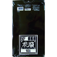 日本サニパック サニパック　Ｎー９２Ｎシリーズ９０Ｌ黒　１０枚 N-92-BK 1袋(10枚) 433-1958