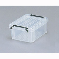 使用不可アイリスオーヤマ　バックルコンテナ　クリア　ＢＬー１．５　1個　　（直送品）