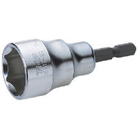 トップ工業 TOP 電動ドリル用ショートソケット 21mm EHS-21 1個 452-1412