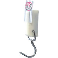 サンケーキコム サンケー 強力スリムフック プチ (マグネット式) ホワイトパール SH-3W 1個 435-0499（直送品）