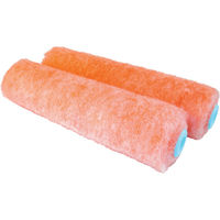 インダストリーコーワ PIA スモールローラー メロン(外装用) 毛丈13mm 6インチ 2本入 19027 1パック(2本)（直送品）