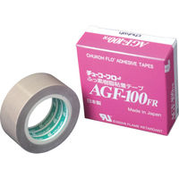 チューコーフロー フッ素樹脂(テフロンPTFE製)ガラスクロス粘着テープ AGF―100FR 0.15t×30w×10m AGF100FR-15X30（直送品）