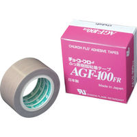 中興化成工業 チューコーフロー フッ素樹脂(テフロンPTFE製)粘着テープ AGF100FR-15X38 1巻 449-4229