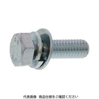 3カーW 鉄 六角トリーマ P=3(SW+JIS W組込) 6 X 10 1100K0030060010003 1箱(500個)（直送品）