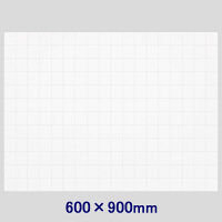 マグエックス　暗線入り薄型ホワイトボードシート（大）　厚さ0.35×縦600×横900mm　  1枚　  オリジナル（わけあり品）