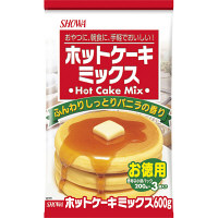 【1DAYサンプル】昭和産業 ホットケーキミックス 600g 335789 1袋（200g×3個）