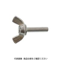 ファスニング J ユニクロ 鉄 冷間蝶ボルト 8 X 35 C0000G100080035001 1箱（90個）（直送品）